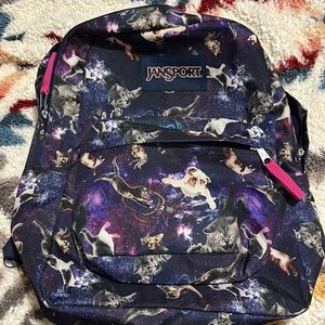 Jansport galaxy cat/ dog backpack